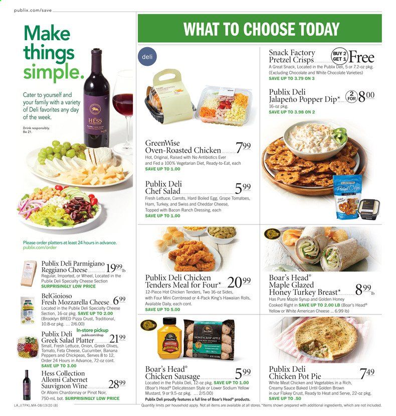 Publix Weekly Ad August 13 to August 19