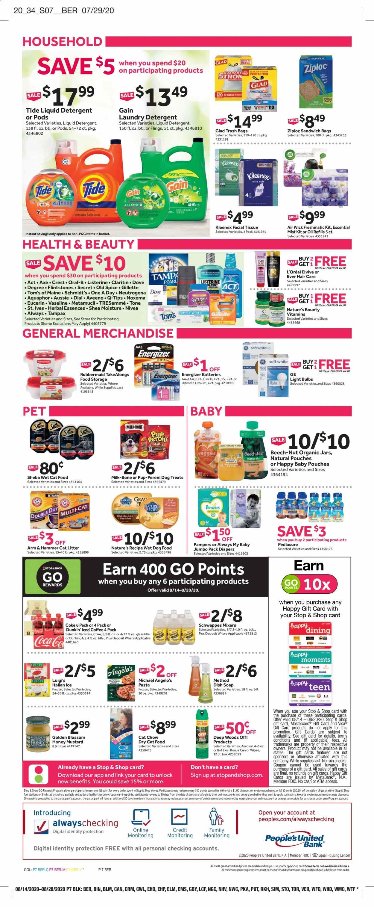 Stop & Shop (CT, NJ) Weekly Ad August 14 to August 20