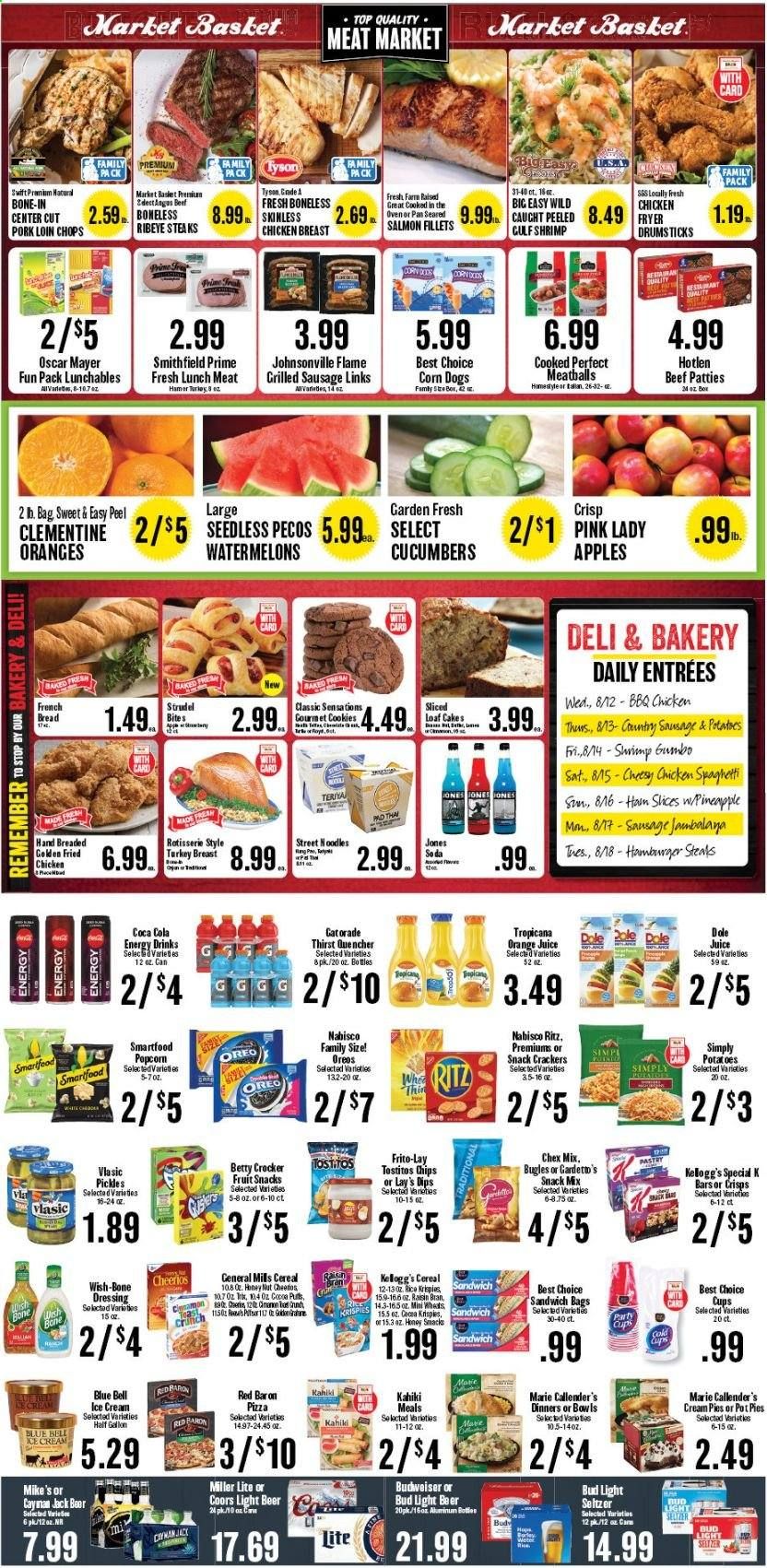 Market Basket Weekly Ad August 12 to August 18