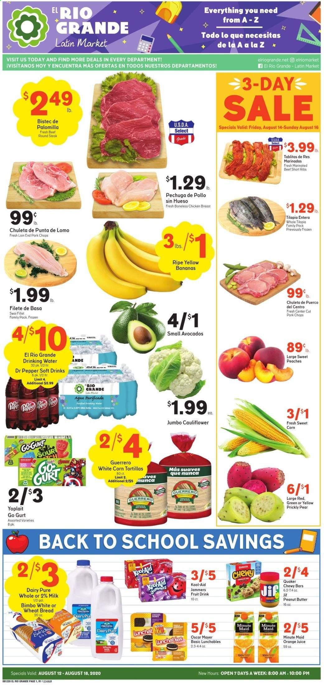 El Rio Grande Weekly Ad August 12 to August 18