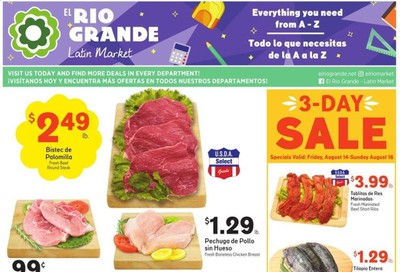 El Rio Grande Weekly Ad August 12 to August 18