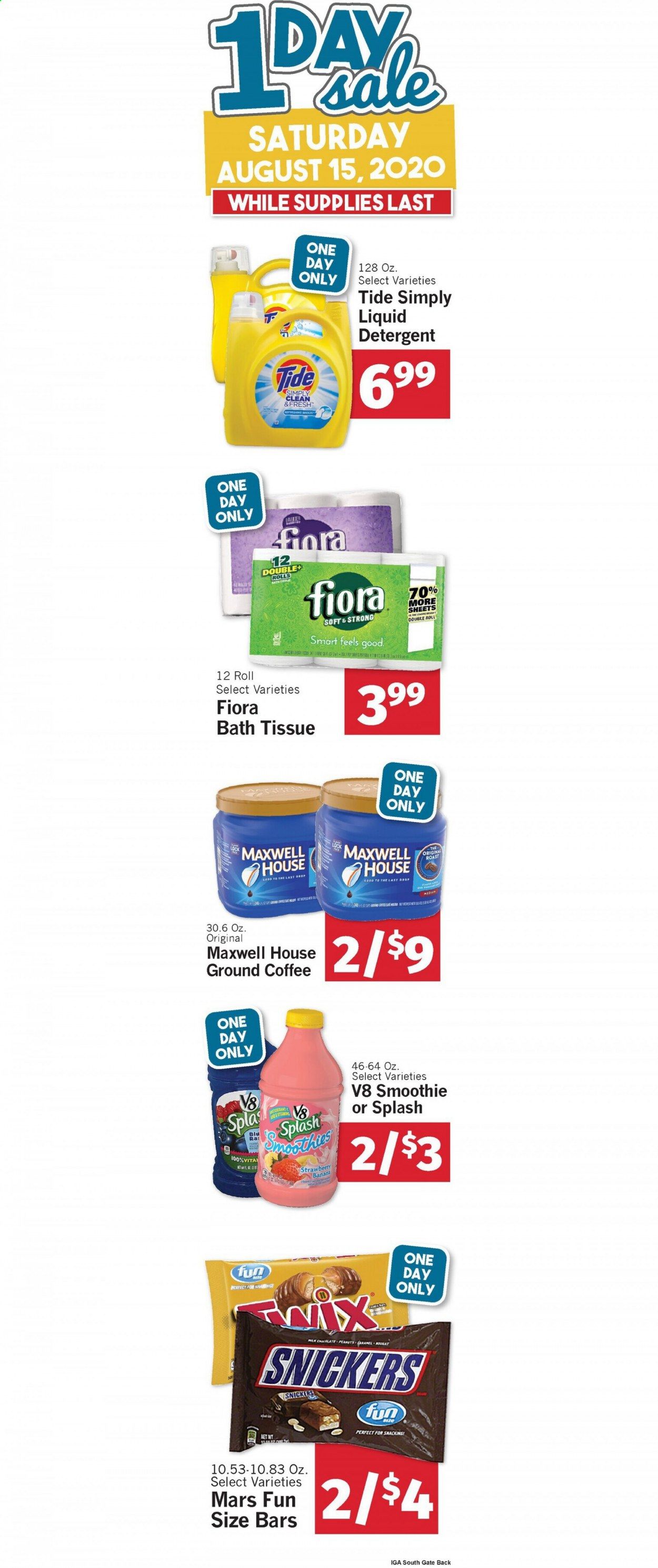 IGA Weekly Ad August 12 to August 18