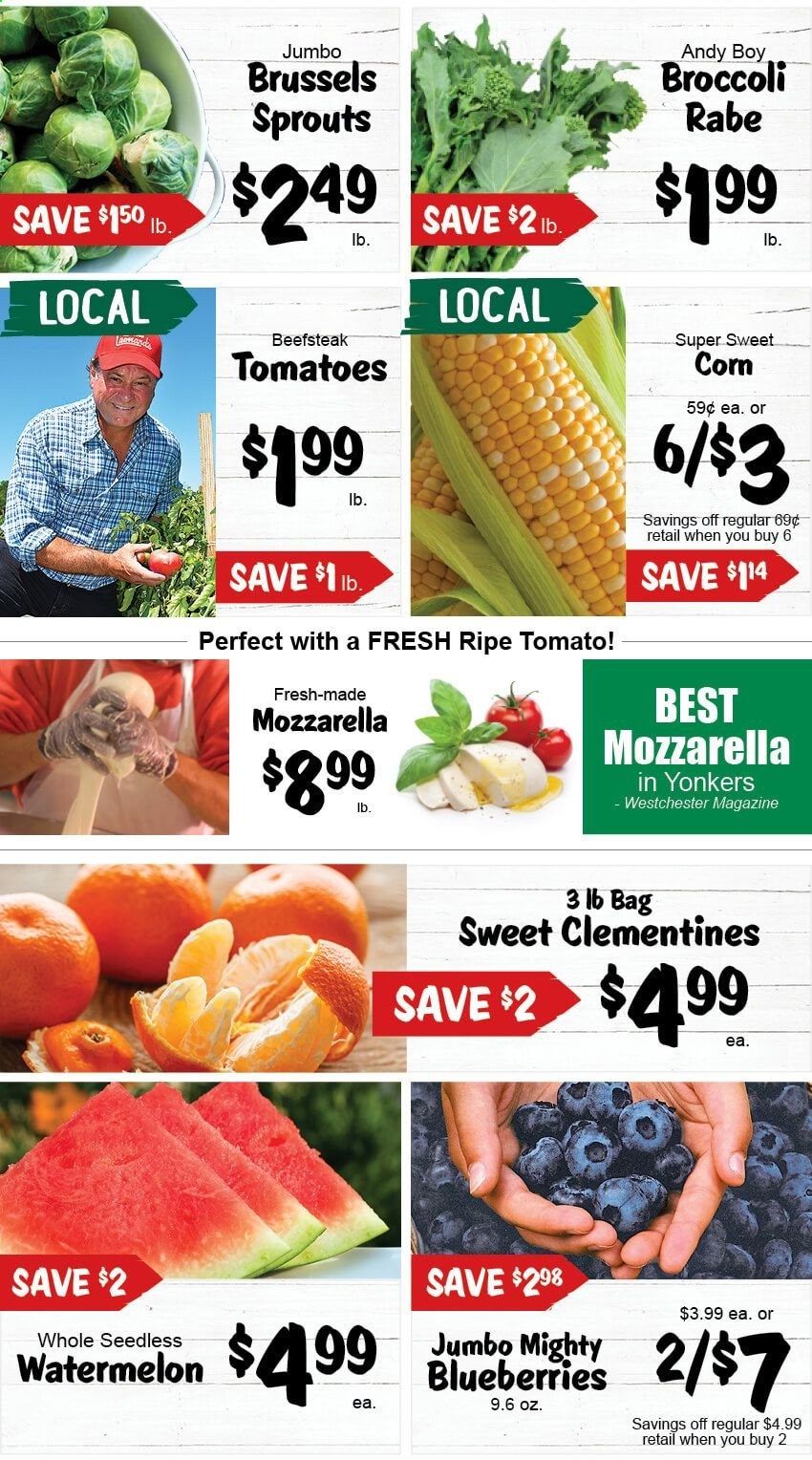 Stew Leonard's Weekly Ad August 12 to August 18
