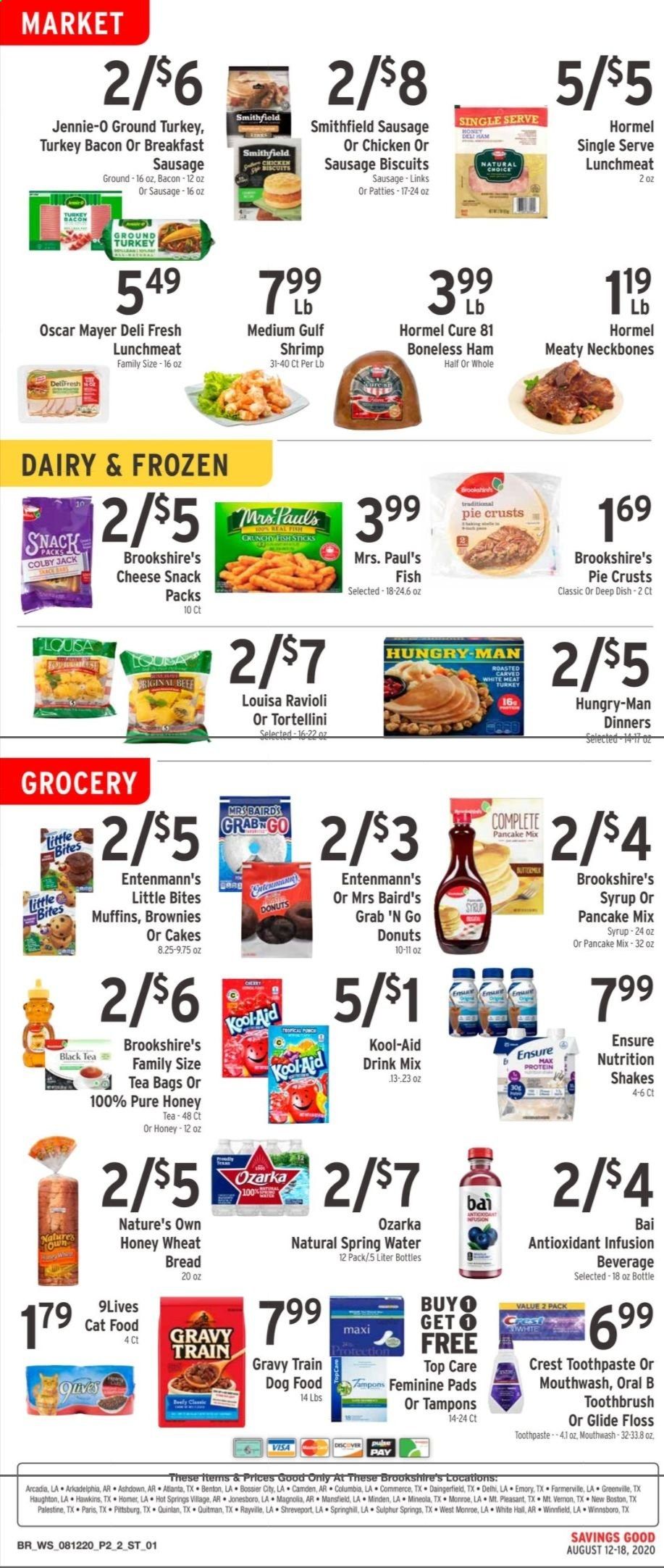 Brookshires Weekly Ad August 12 to August 18