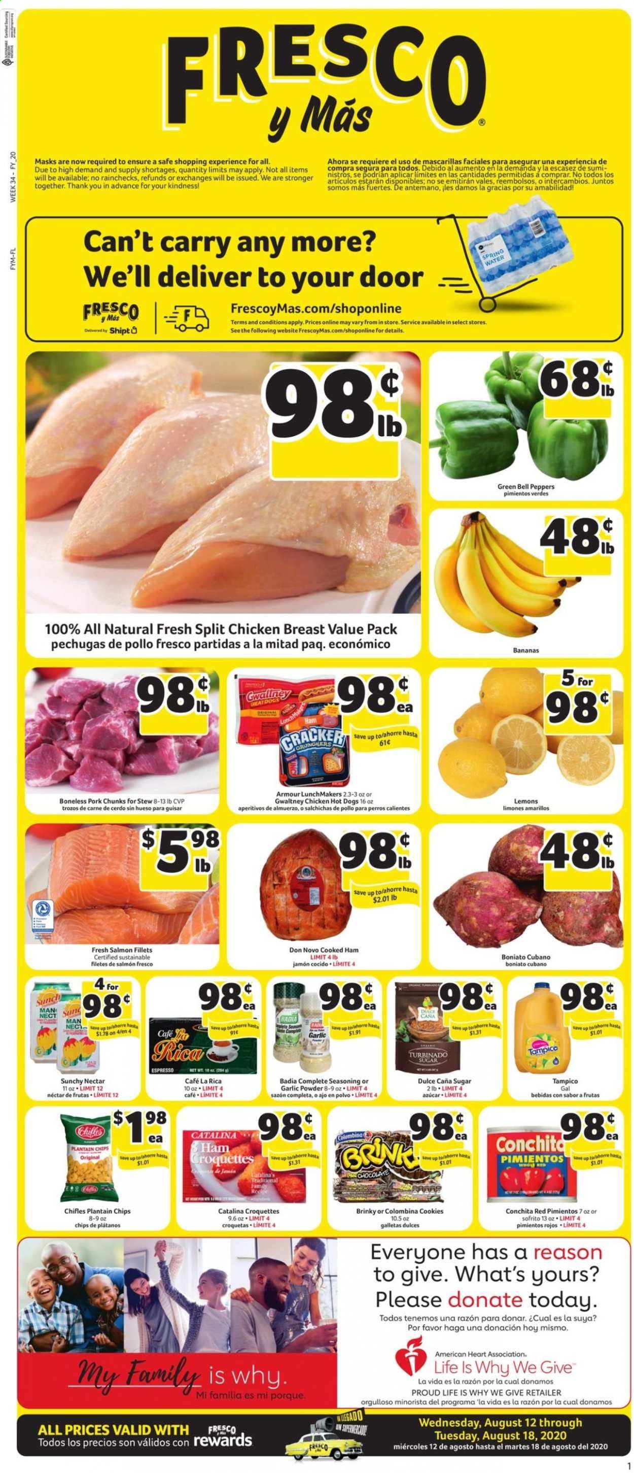 Fresco y Más Weekly Ad August 12 to August 18