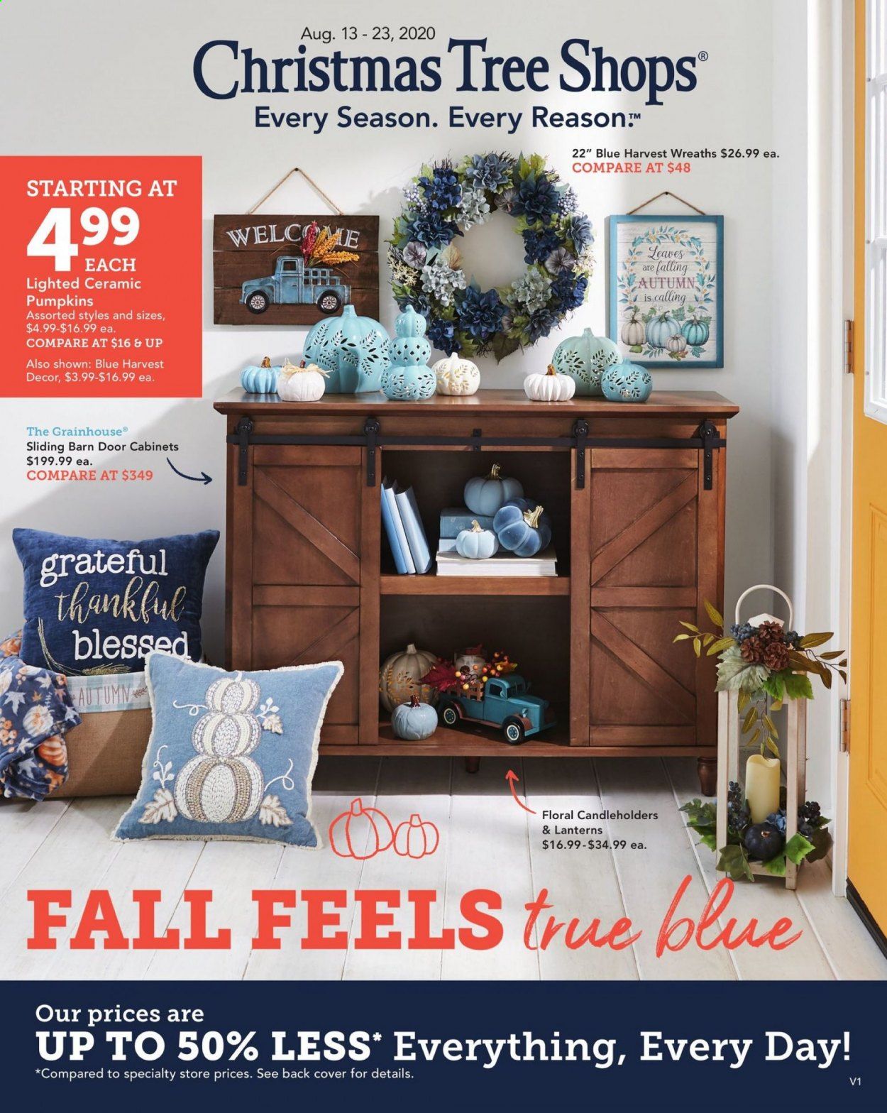 Christmas Tree Shops Weekly Ad August 13 to August 23
