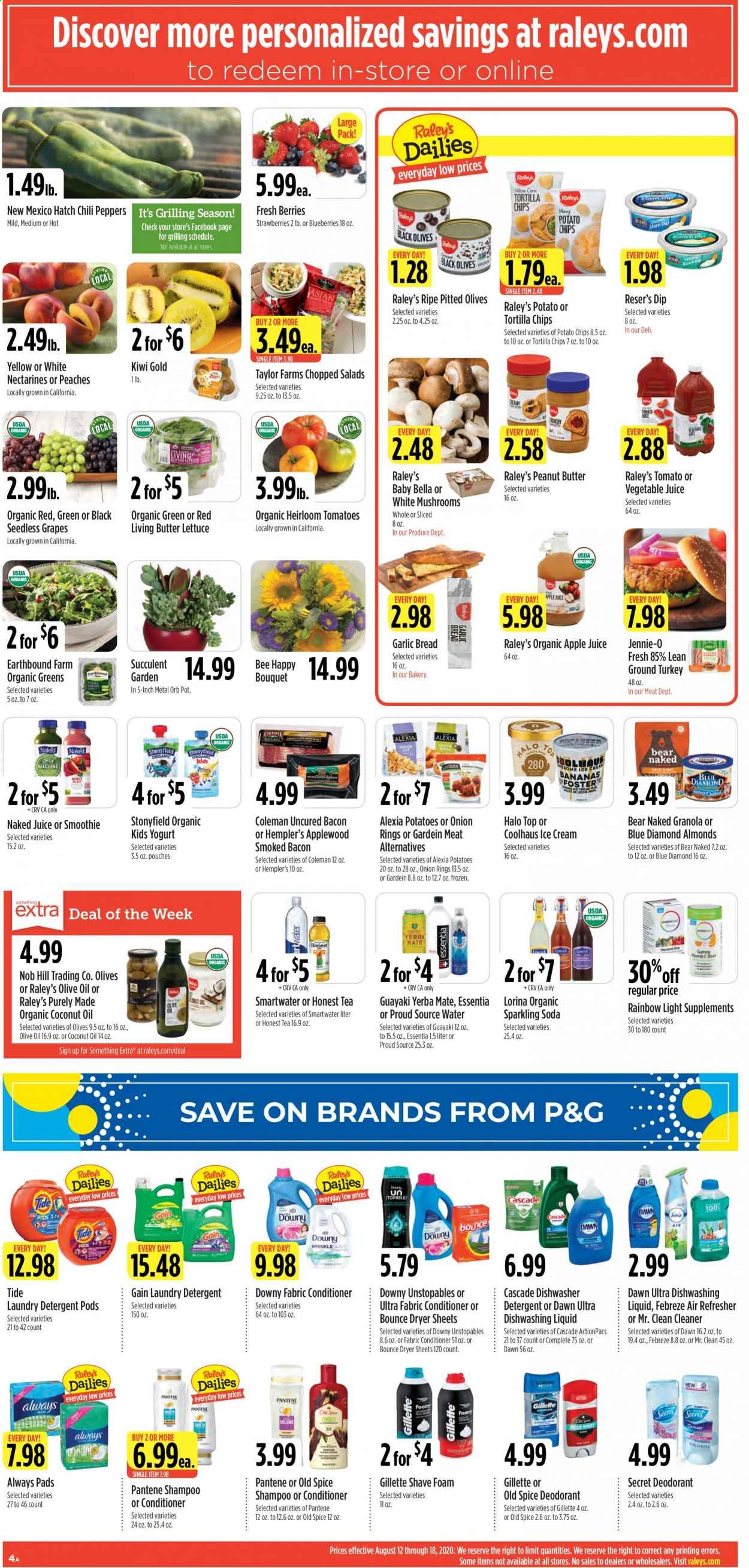 Raley's Weekly Ad August 12 to August 18