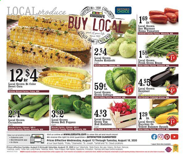 Coborn's Weekly Ad August 12 to August 18