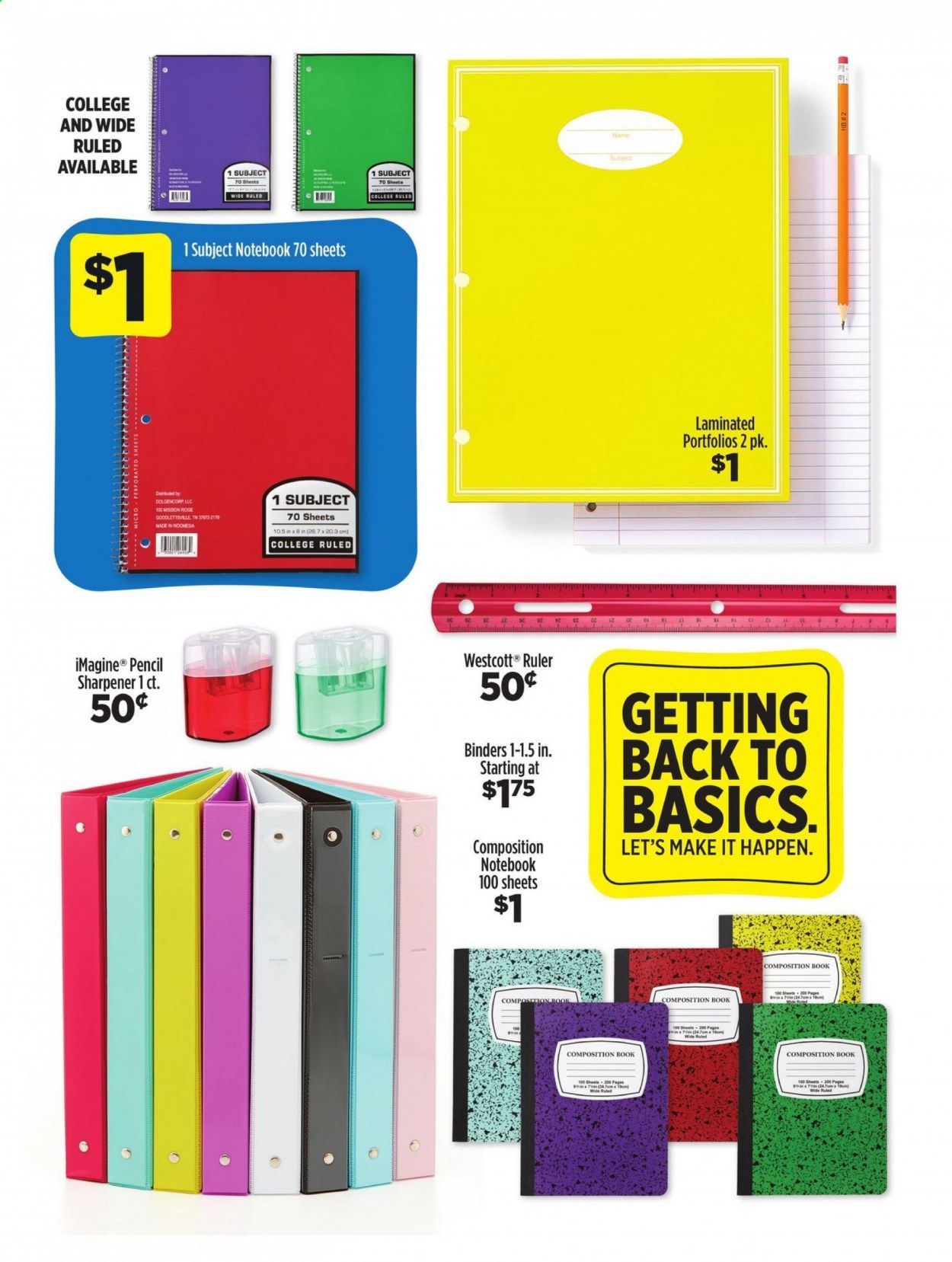 Dollar General Weekly Ad August 11 to August 29