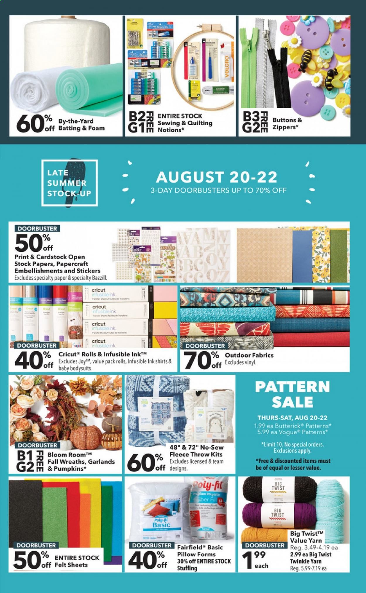 JOANN Weekly Ad August 13 to September 2