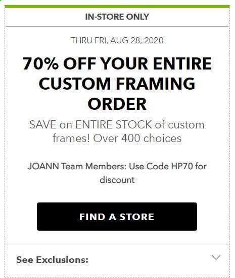 JOANN Weekly Ad August 13 to August 28
