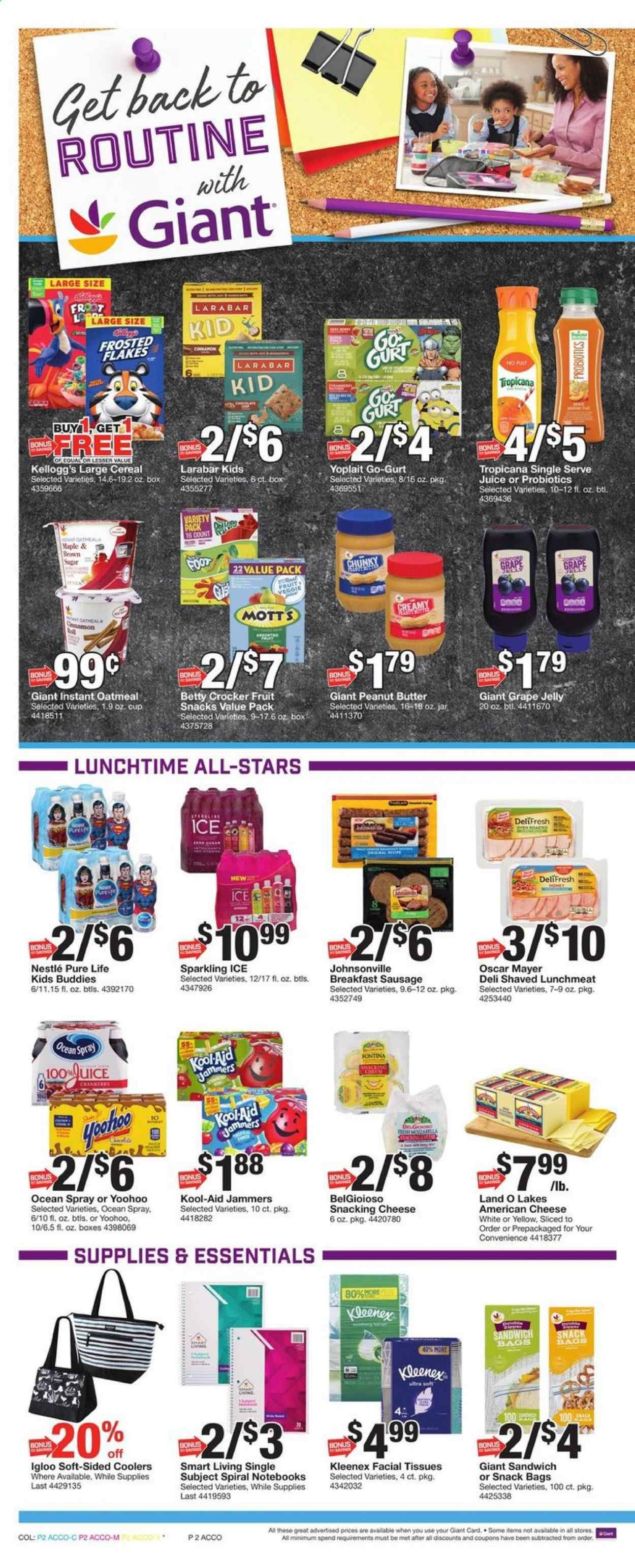 Giant Food Weekly Ad August 14 to August 20