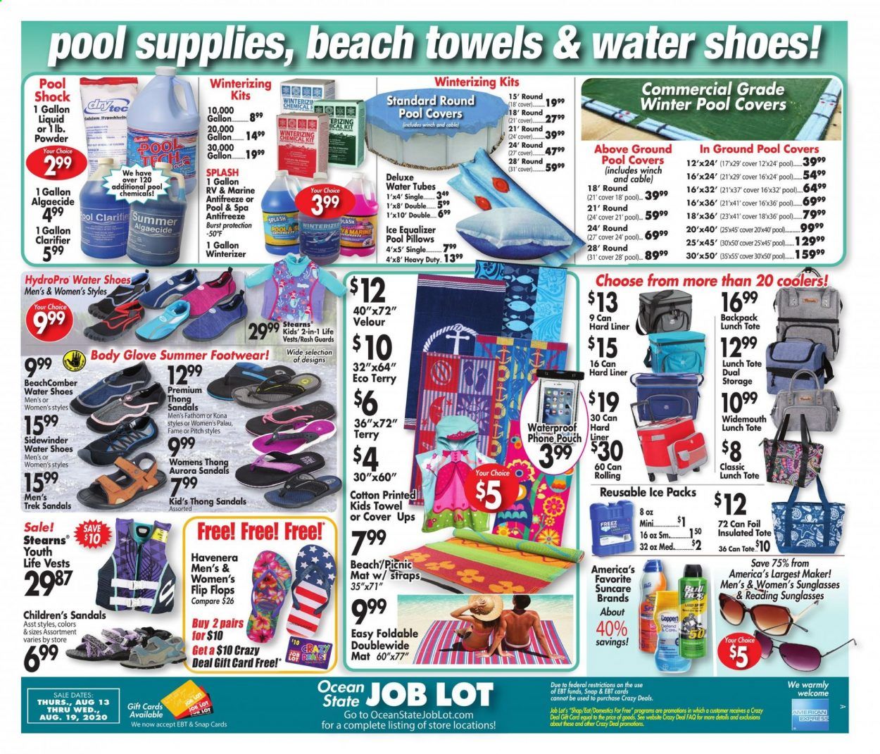 Ocean State Job Lot Weekly Ad August 13 to August 19