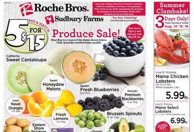 Roche Bros. Weekly Ad August 14 to August 20