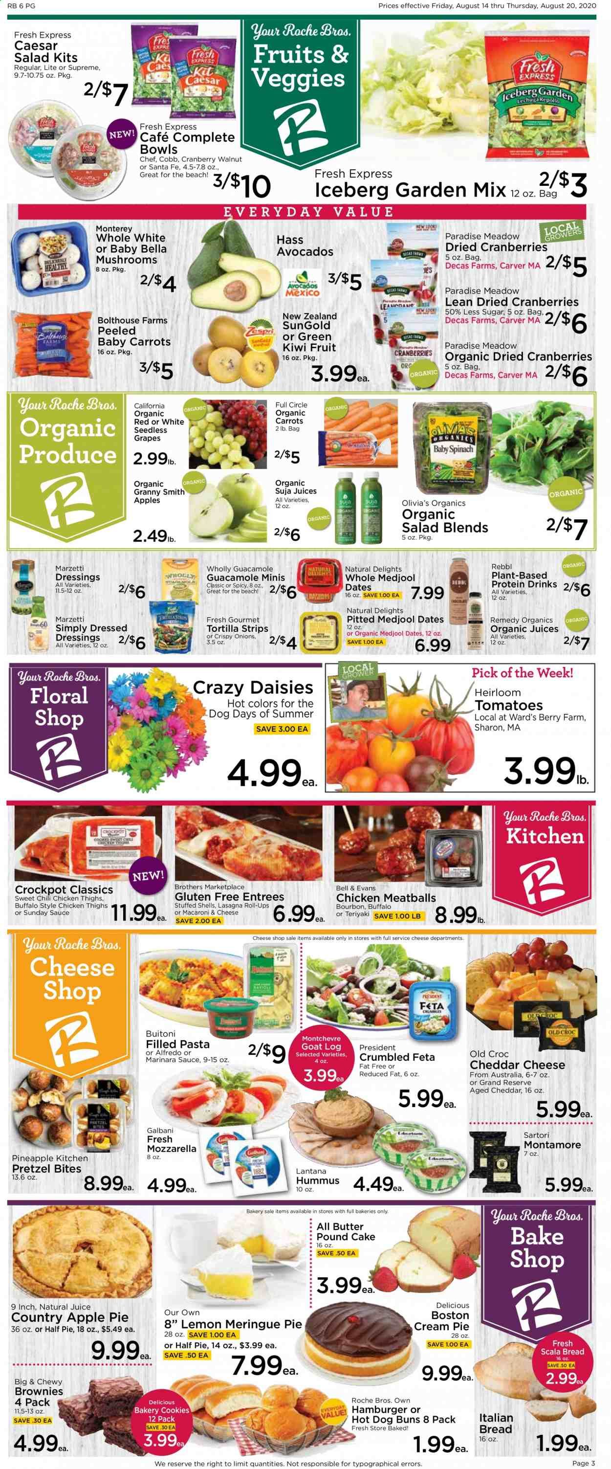 Roche Bros. Weekly Ad August 14 to August 20
