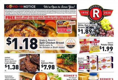Redner's Markets Weekly Ad August 13 to August 19