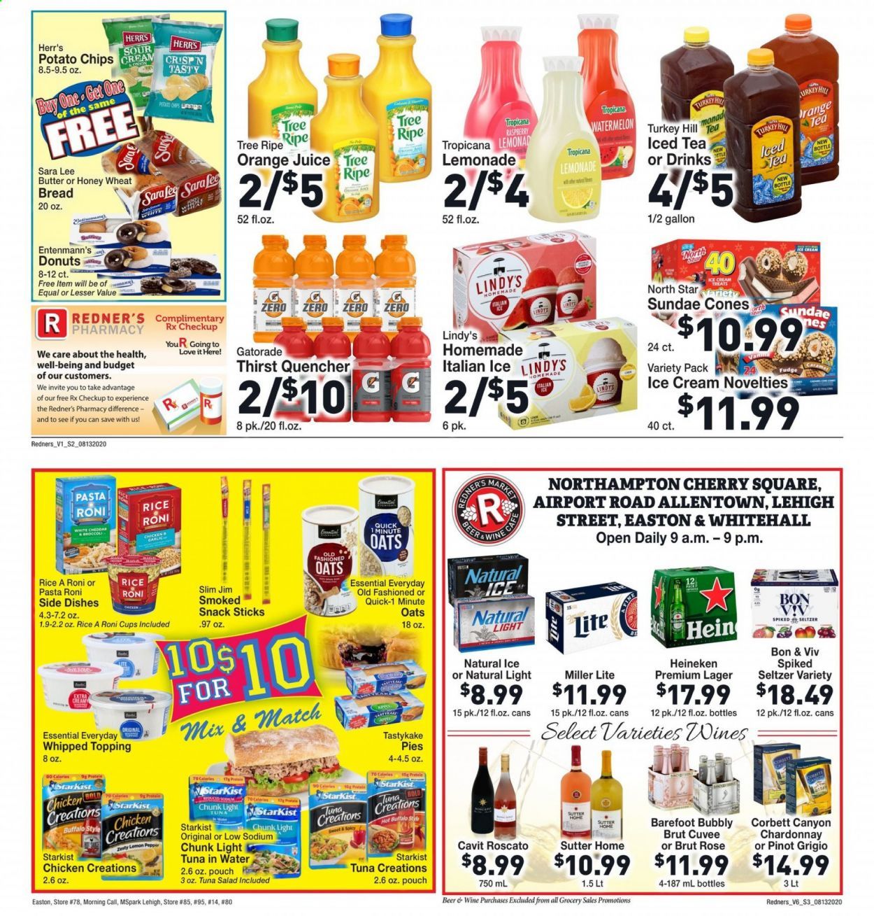 Redner's Markets Weekly Ad August 13 to August 19