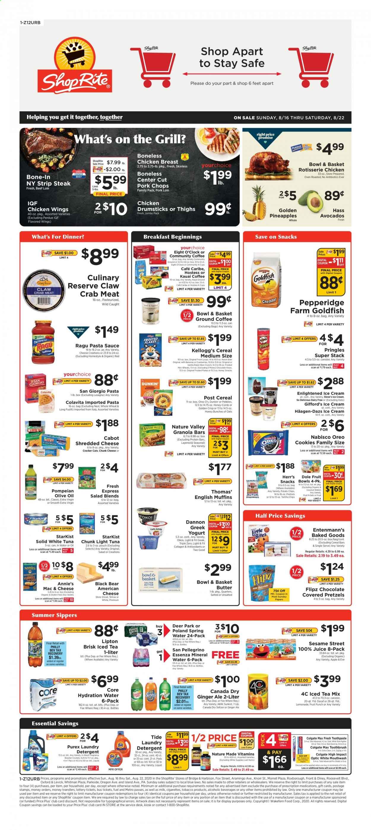 ShopRite Weekly Ad August 16 to August 22