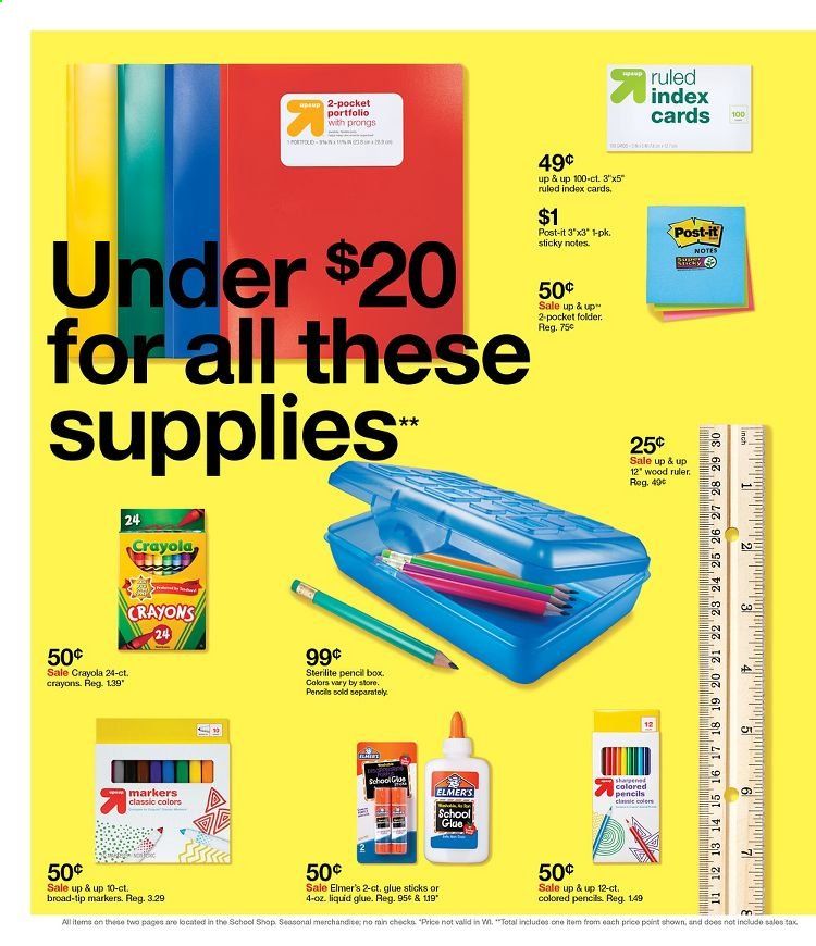Target Weekly Ad August 16 to August 22