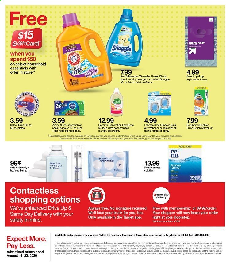 Target Weekly Ad August 16 to August 22