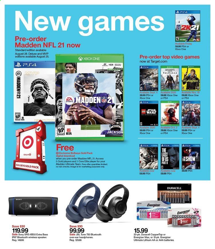 Target Weekly Ad August 16 to August 22
