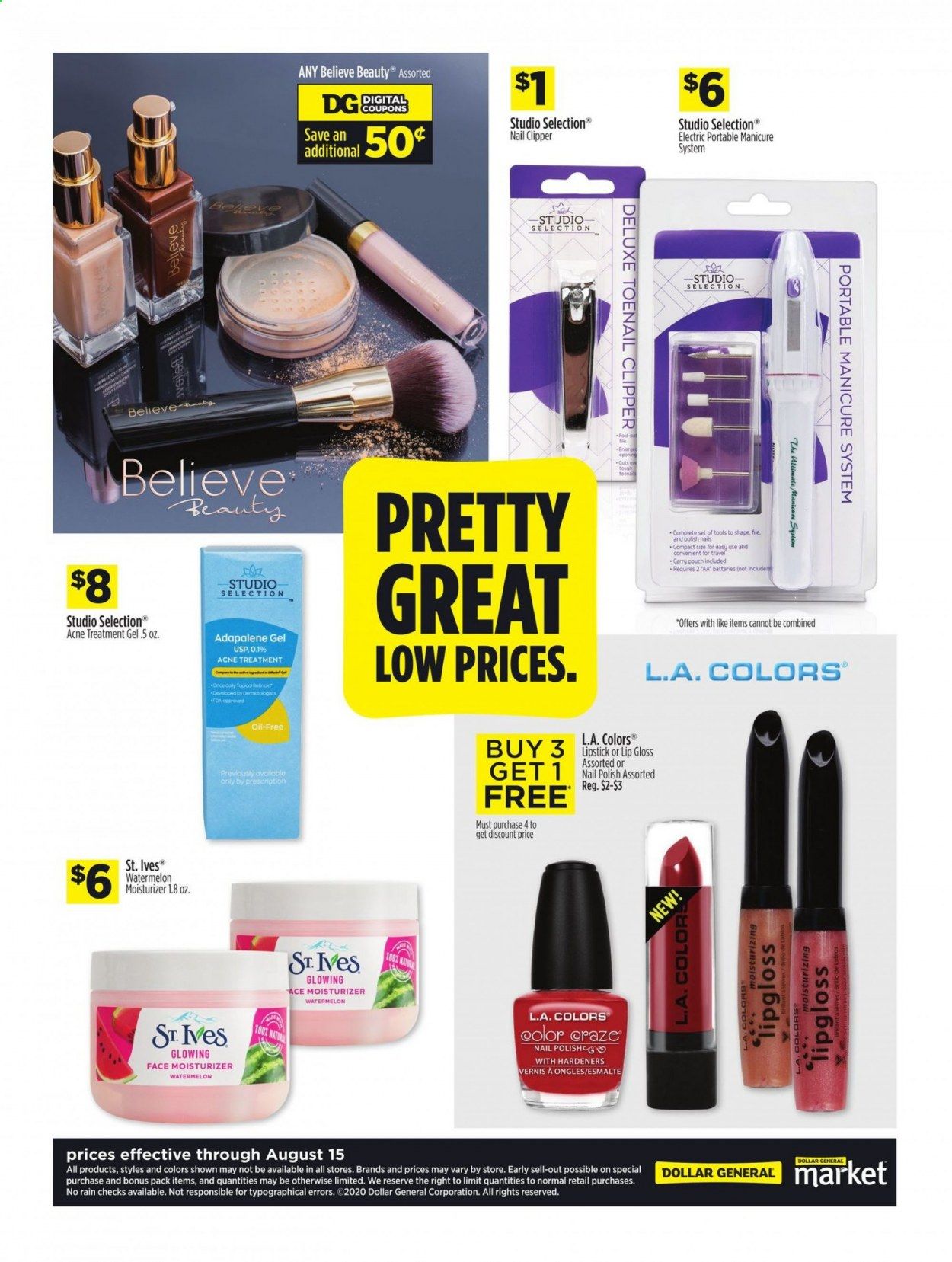 Dollar General Weekly Ad July 19 to August 15