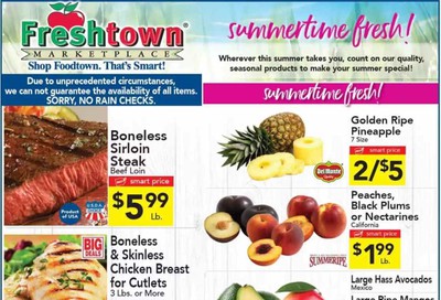 Foodtown Weekly Ad August 14 to August 20