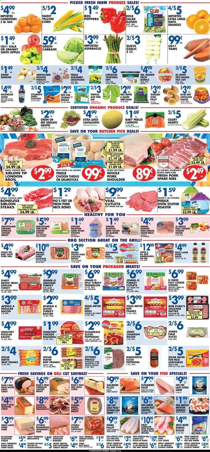 Associated Supermarkets Weekly Ad August 14 to August 20