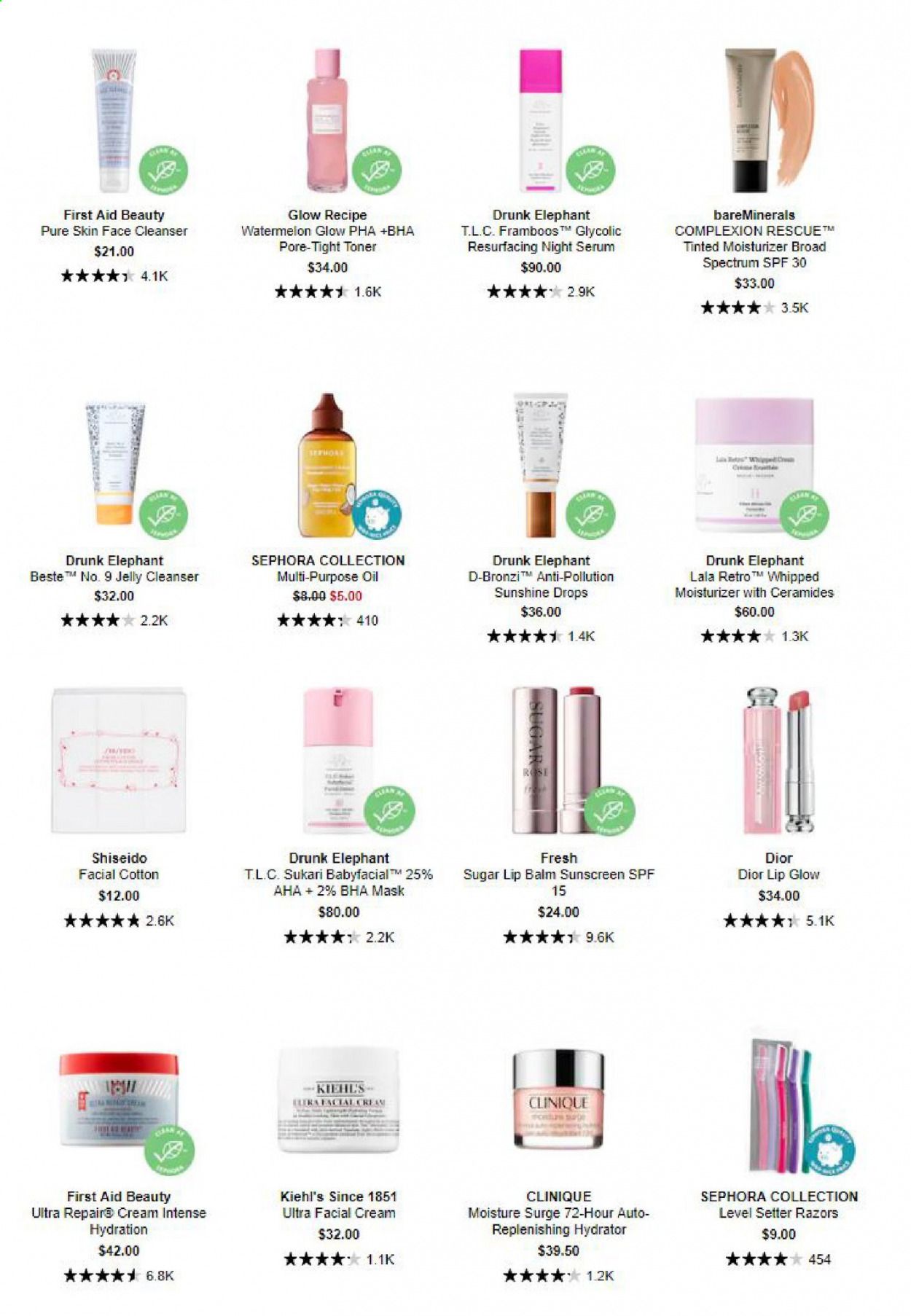 Sephora Catalog 2020-2021