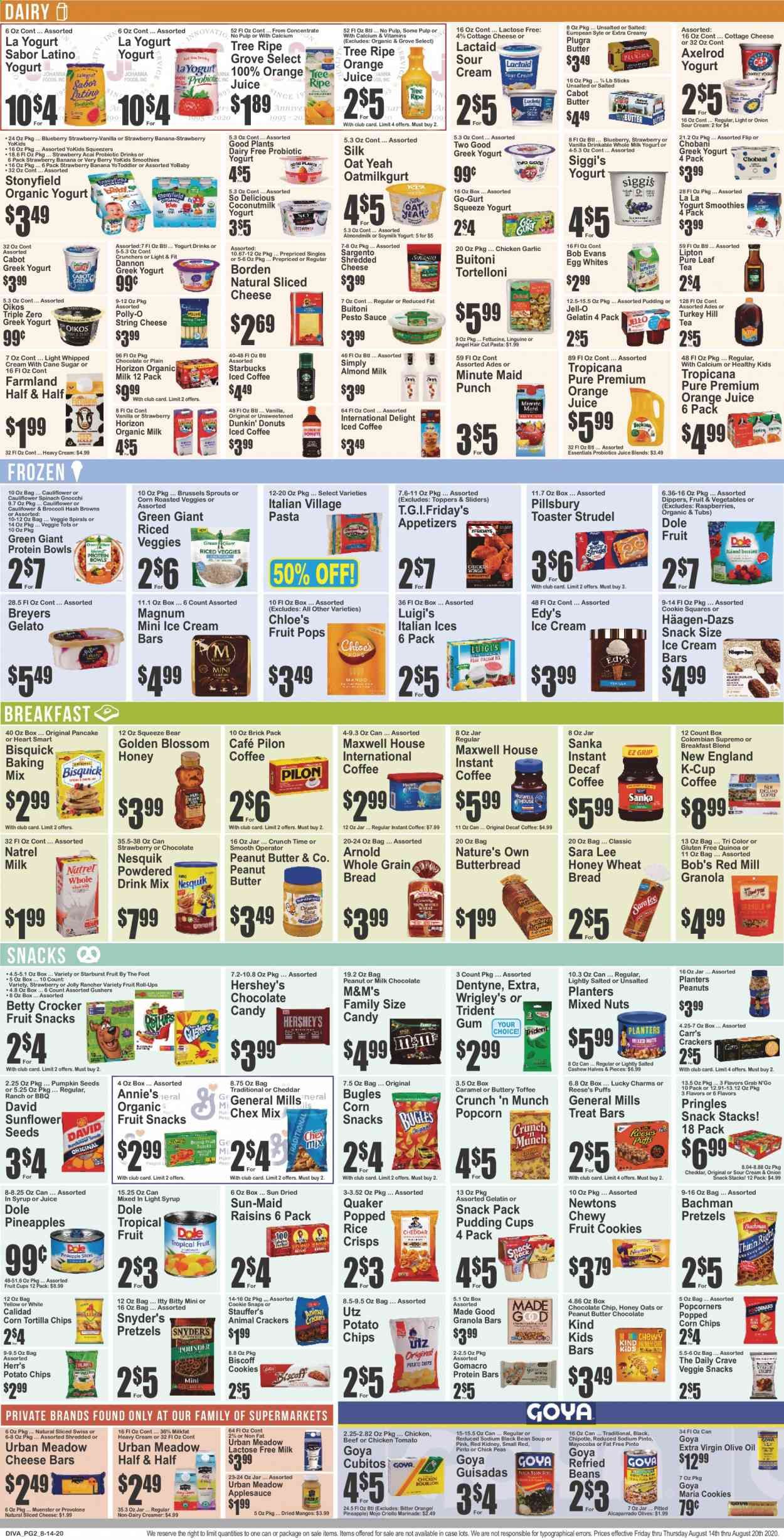 Key Food (NY) Weekly Ad August 14 to August 20