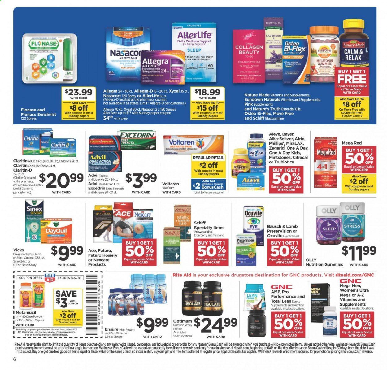 RITE AID Weekly Ad August 16 to August 22
