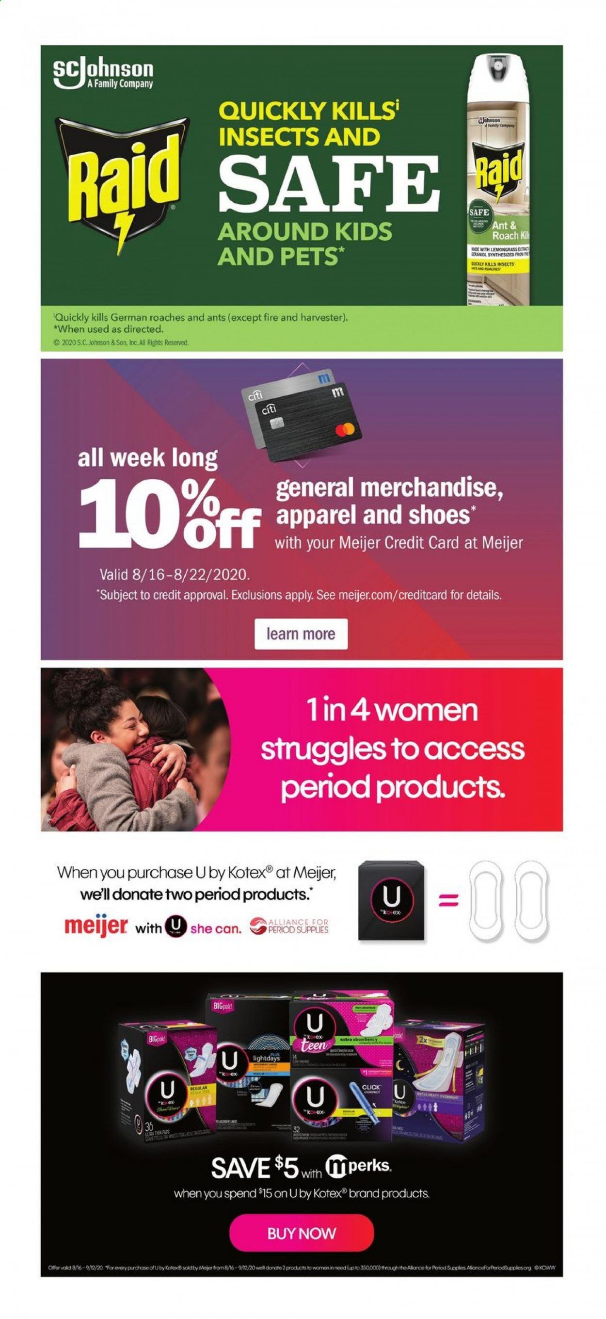 Meijer (MI) Weekly Ad August 16 to August 22