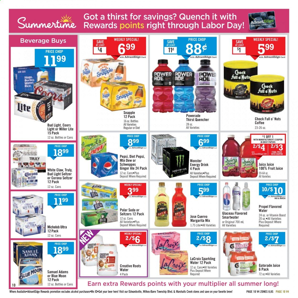 Price Chopper (PA) Weekly Ad August 16 to August 22