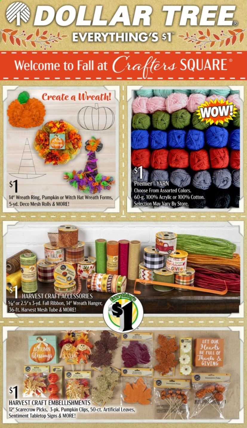 Dollar Tree Weekly Ad August 16 to August 29