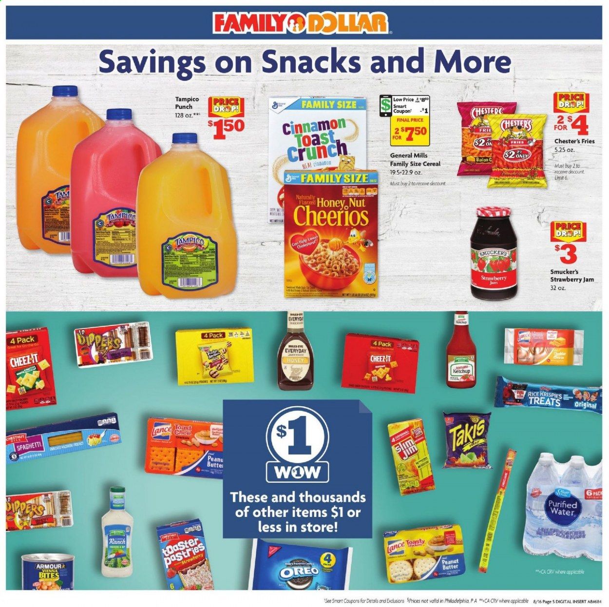Family Dollar Weekly Ad August 16 to August 22