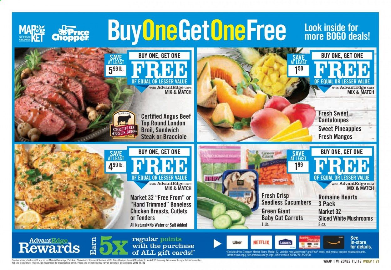 Price Chopper (MA) Weekly Ad August 16 to August 22
