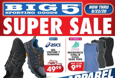 Big 5 Weekly Ad August 16 to August 22