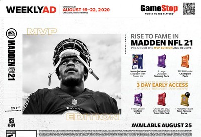 GameStop Weekly Ad August 16 to August 22