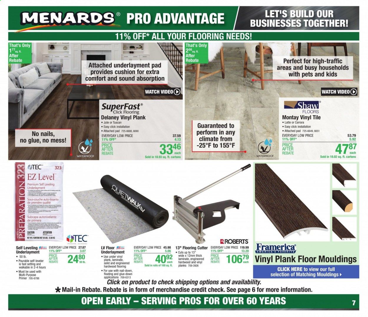 Menards Weekly Ad August 16 to August 22