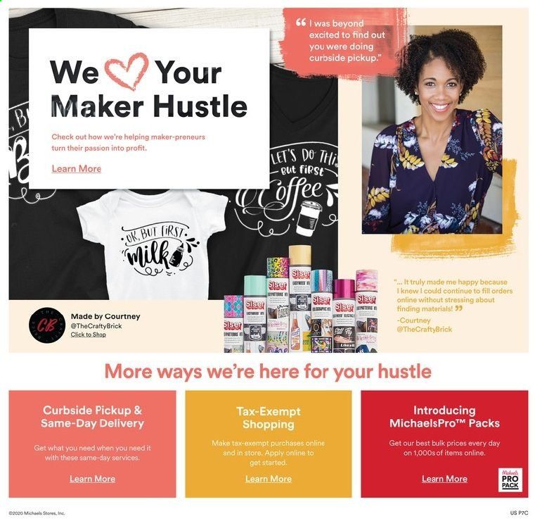 Michaels Weekly Ad August 16 to August 22