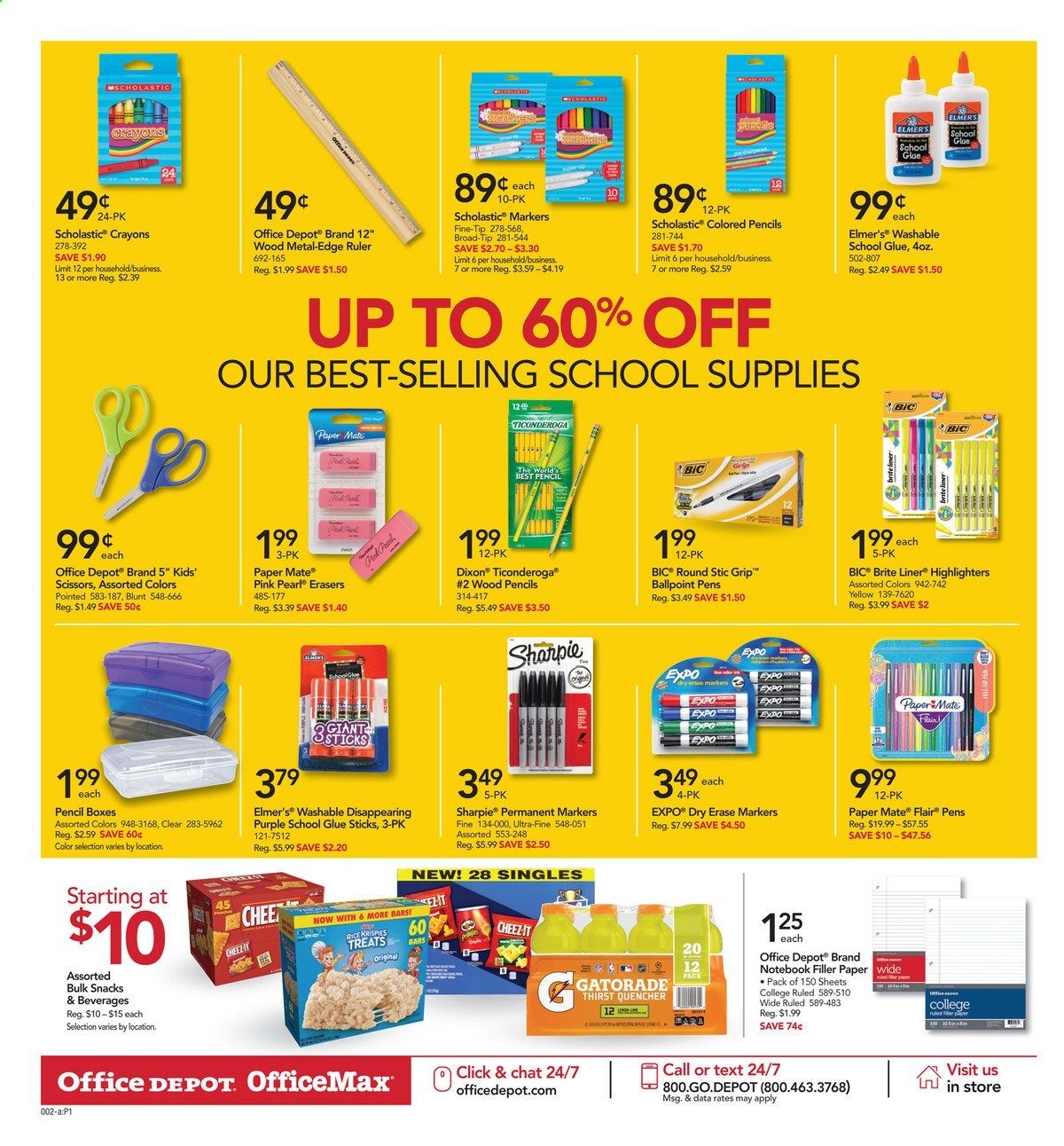 Office DEPOT Weekly Ad August 16 to August 22