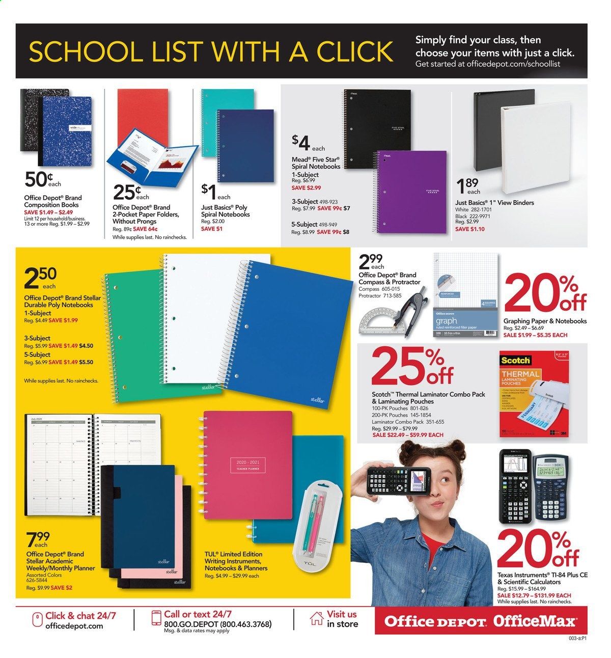 Office DEPOT Weekly Ad August 16 to August 22