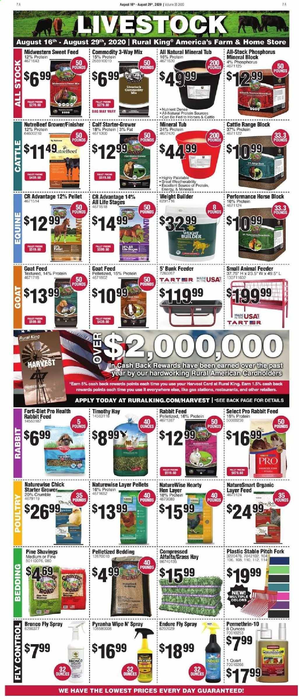 Rural King Weekly Ad August 16 to August 29