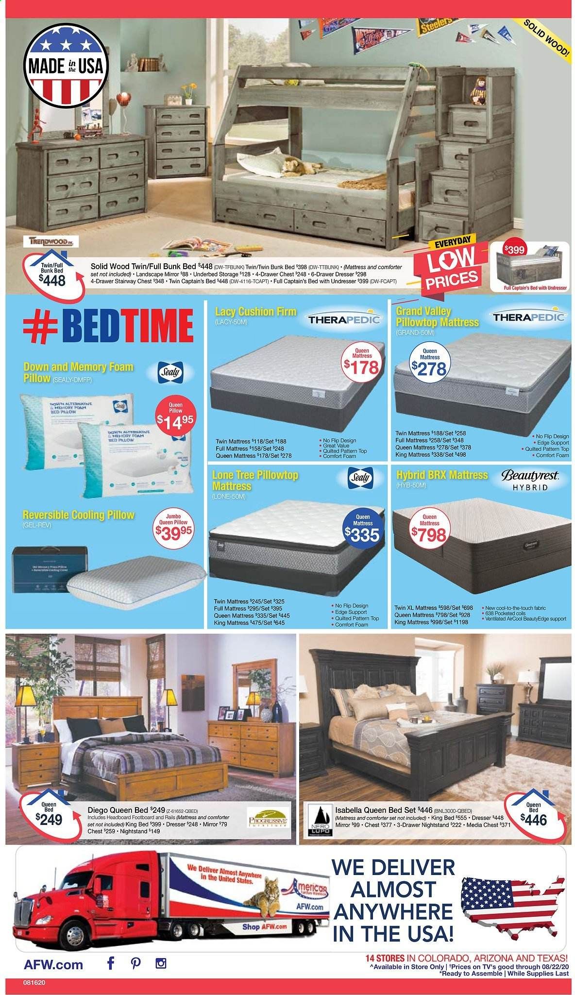 American Furniture Warehouse (CO) Weekly Ad August 16 to August 22