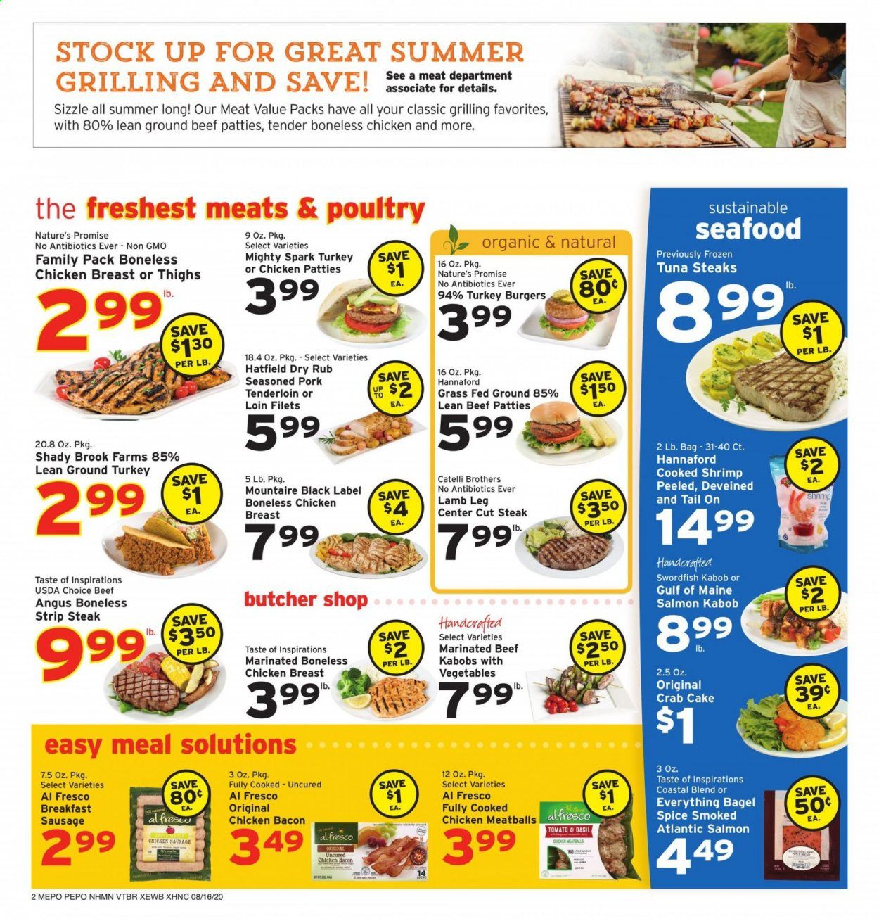Hannaford (NH) Weekly Ad August 16 to August 22