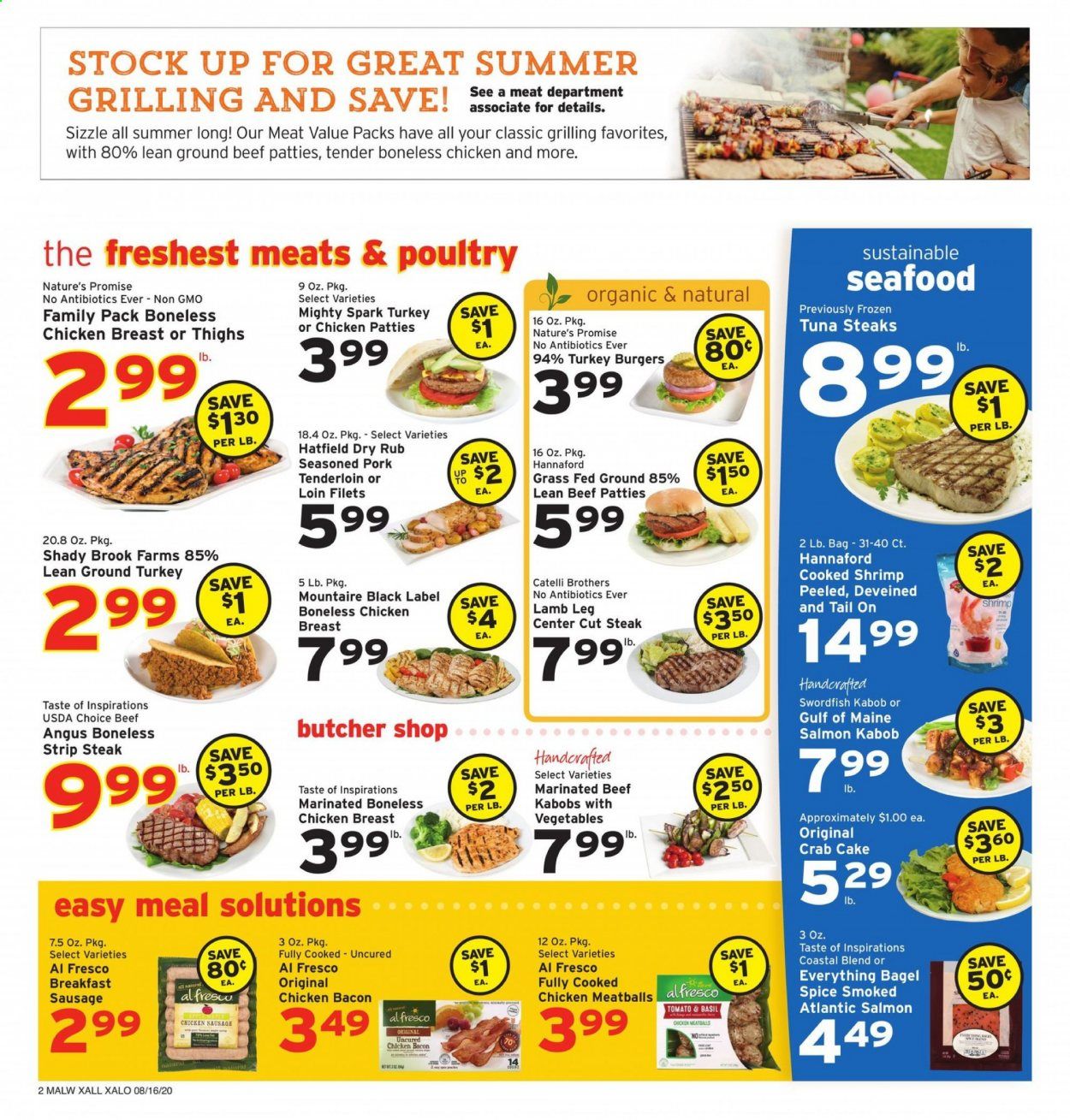 Hannaford (MA) Weekly Ad August 16 to August 22