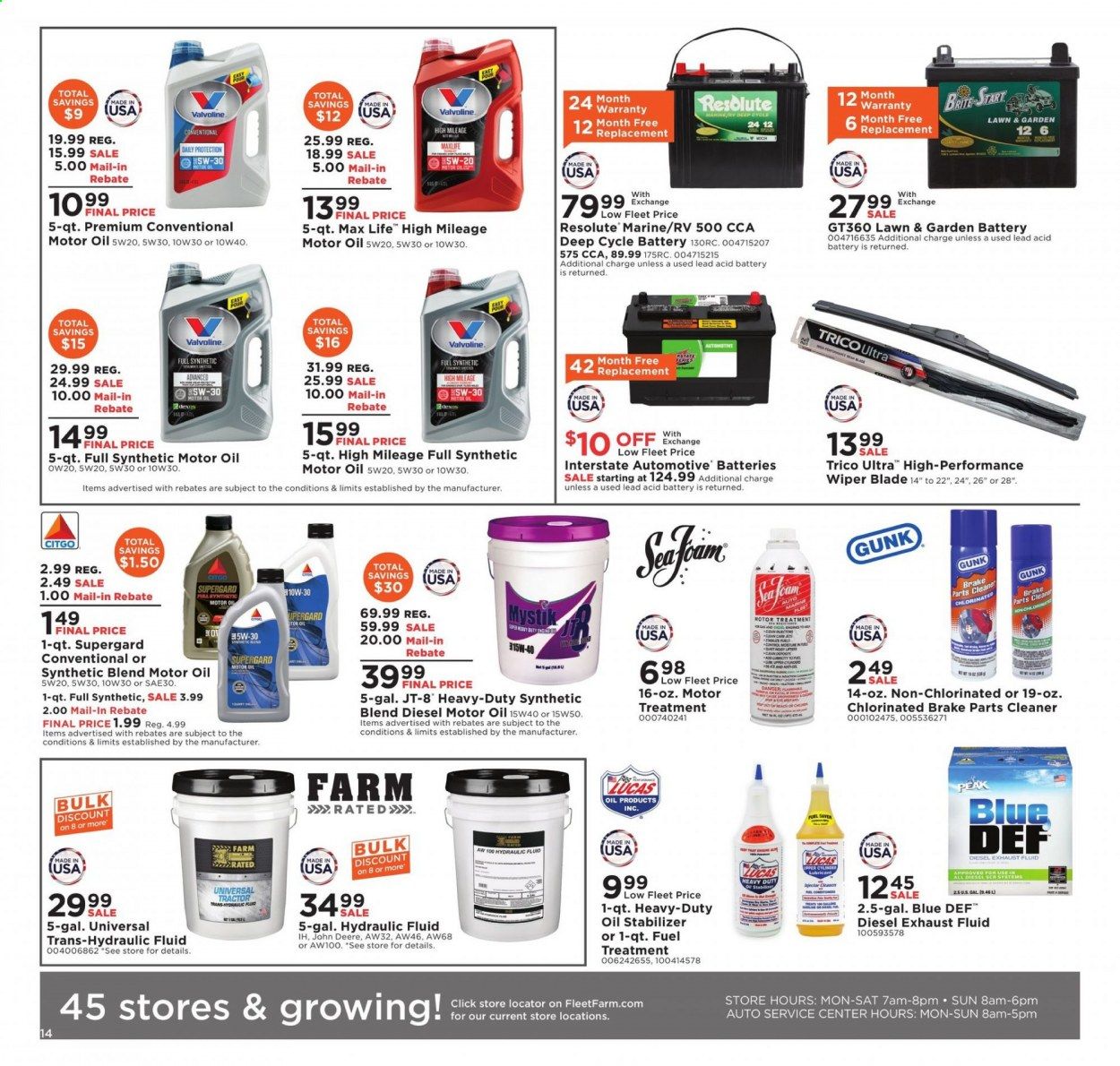 Fleet Farm Weekly Ad August 14 to August 22