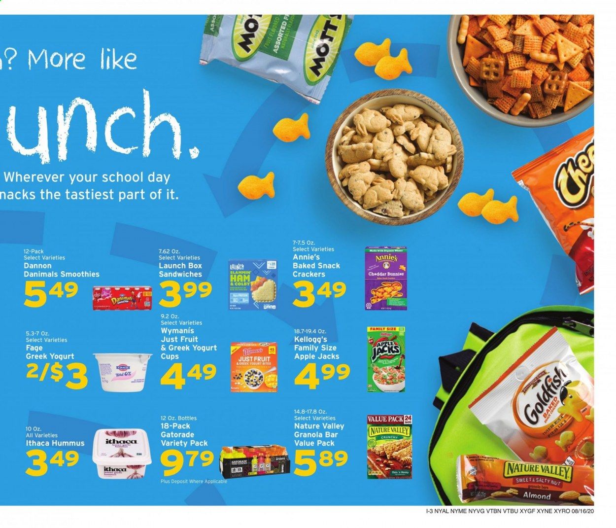 Hannaford (VT) Weekly Ad August 16 to August 22