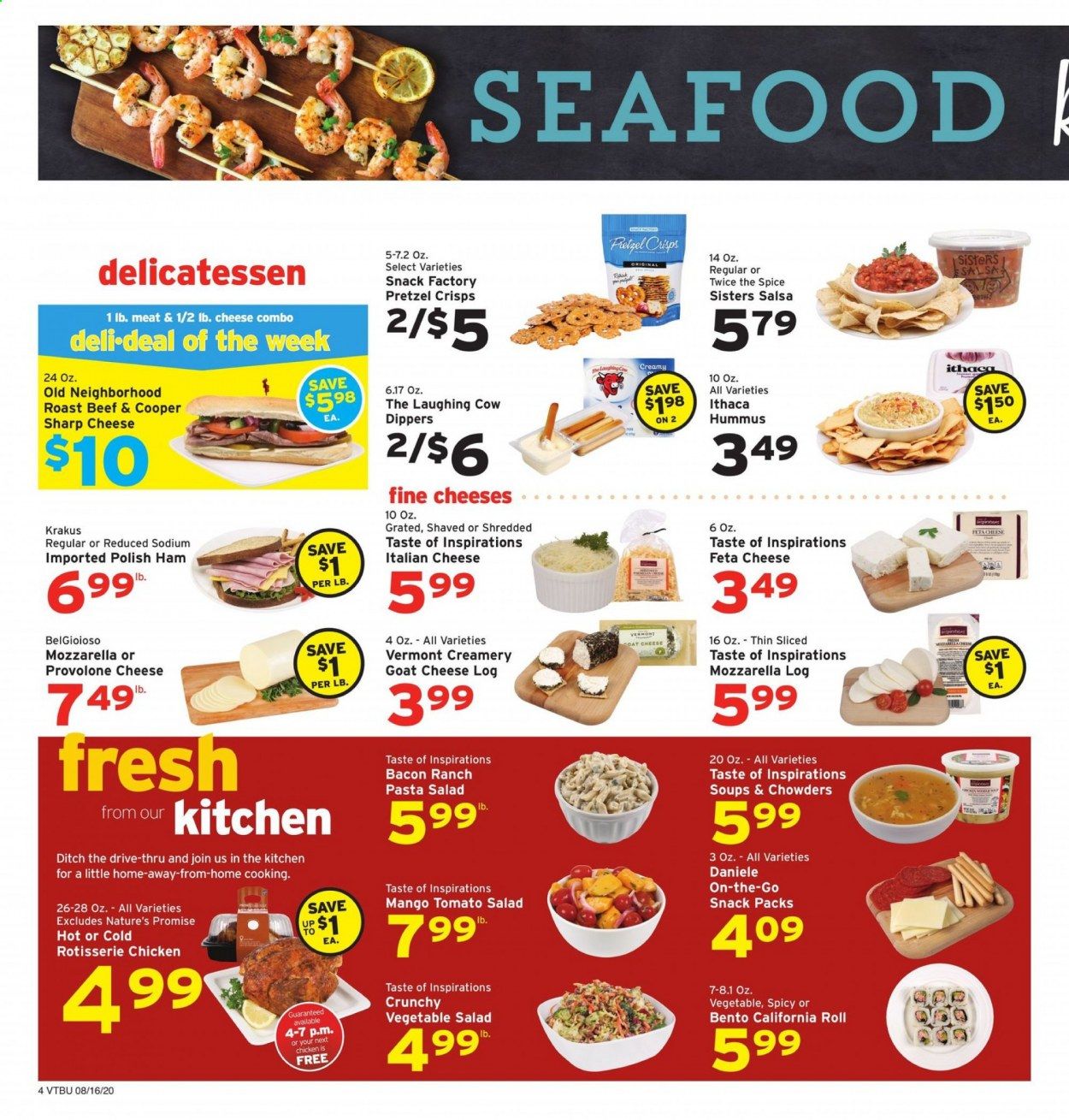 Hannaford (VT) Weekly Ad August 16 to August 22