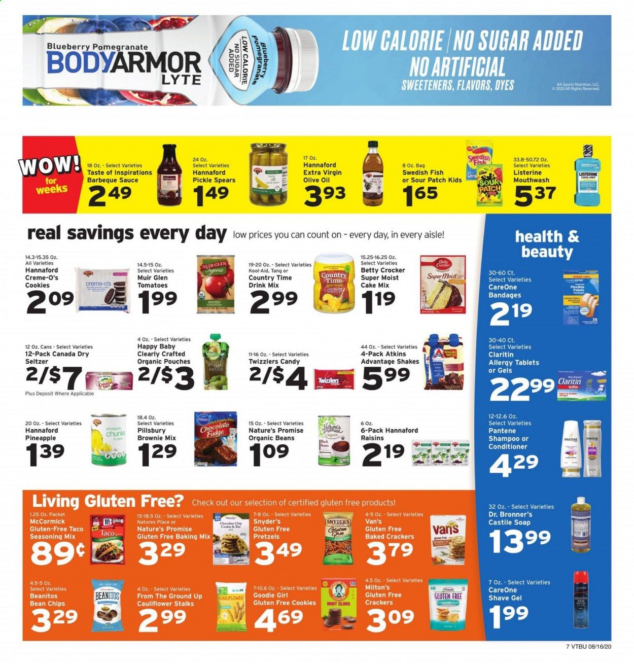 Hannaford (VT) Weekly Ad August 16 to August 22